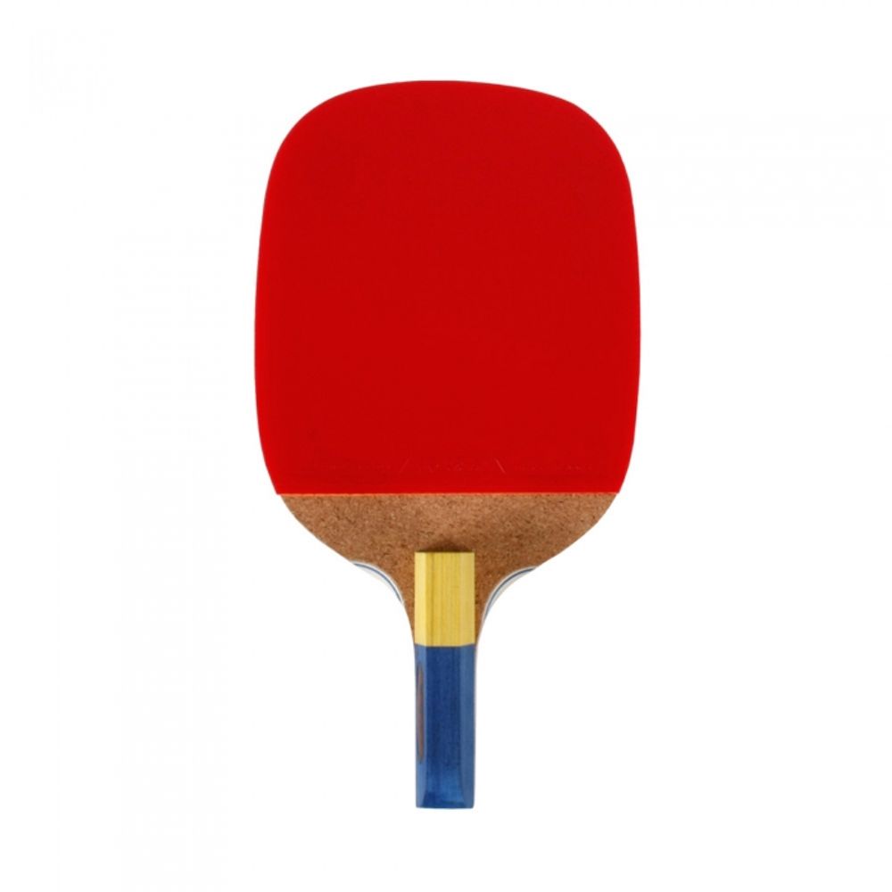 Star Sports Table Tennis Racket Penholder Type GR120 9-Ply Lightweight Wood with High-Elasticity Carbon Rubber for All-Round Performance