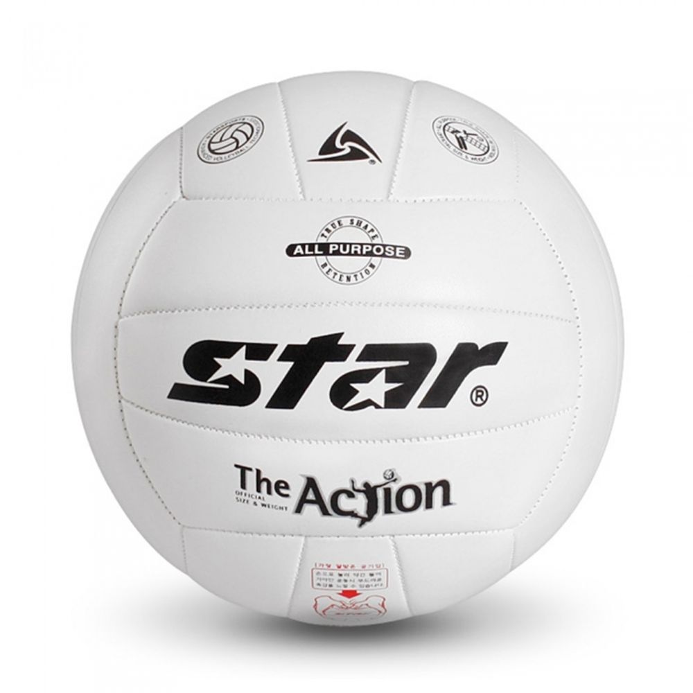 Star Sports Volleyball The Action No. 5 VB635T Premium Soft Polyurethane Professional Touch Training Volleyball for All Levels
