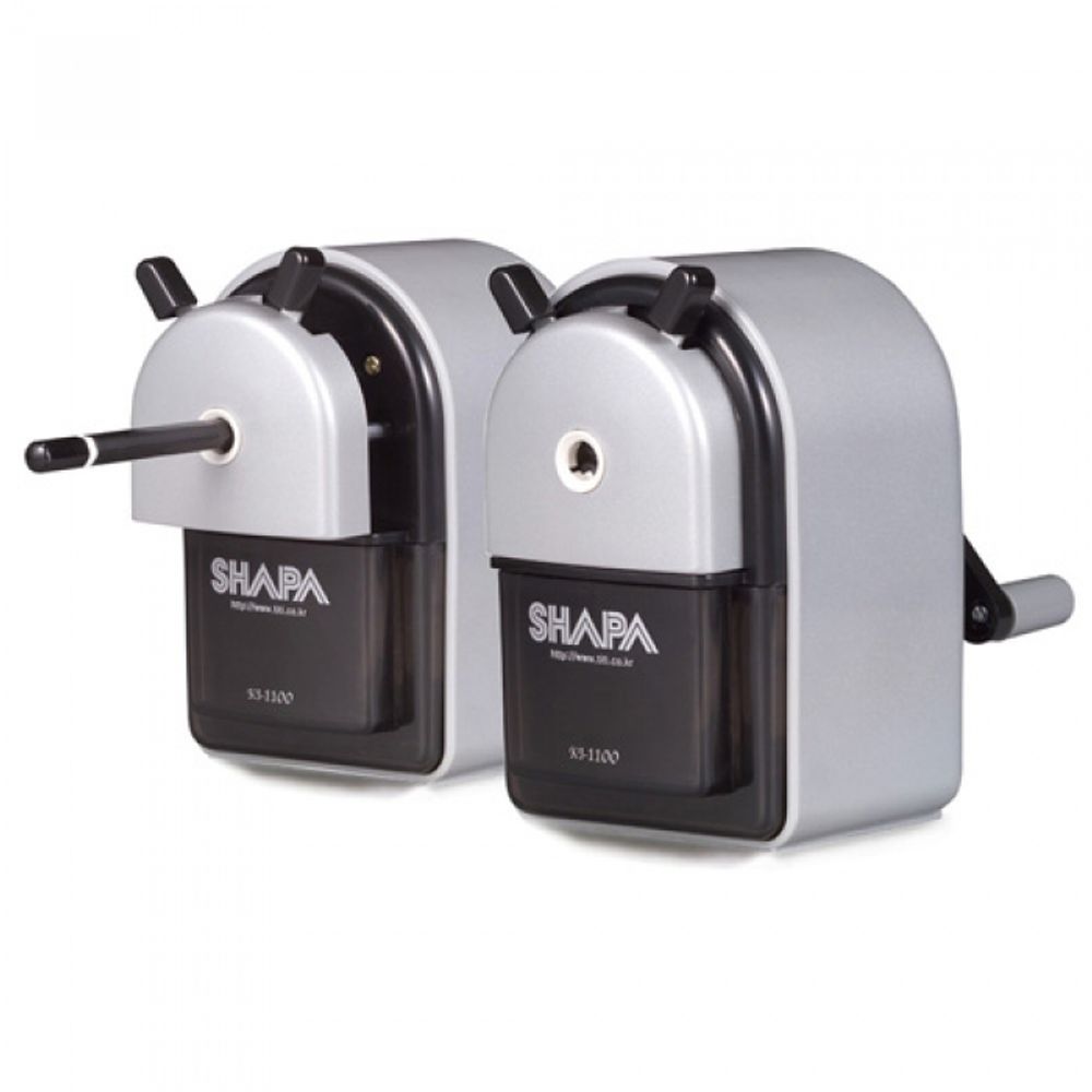 TiTi OA Shapa KI-1100 Manual Pencil Sharpener with One-Touch Lead Adjustment and Durable Alloy Blade