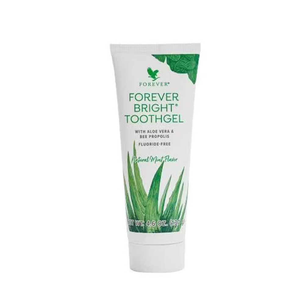 FOREVER® Bright Toothgel 130g Fluoride-Free Aloe Vera and Bee Propolis for Natural Whitening