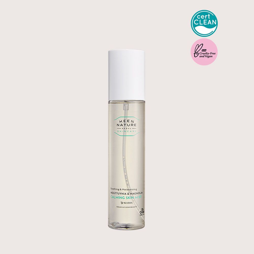 Dr.Orga Houttuynia Cordata and Magnolia Calming Skin Mist 120ml Soothing Hydrating Face Spray for Sensitive Skin _ Made in Korea