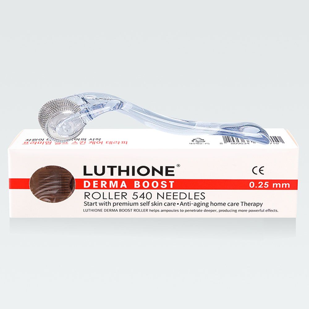 LUTHIONE Derma Boost MTS Roller 540 Micro Needles for Enhanced Skincare Absorption and Home Aesthetic Care 