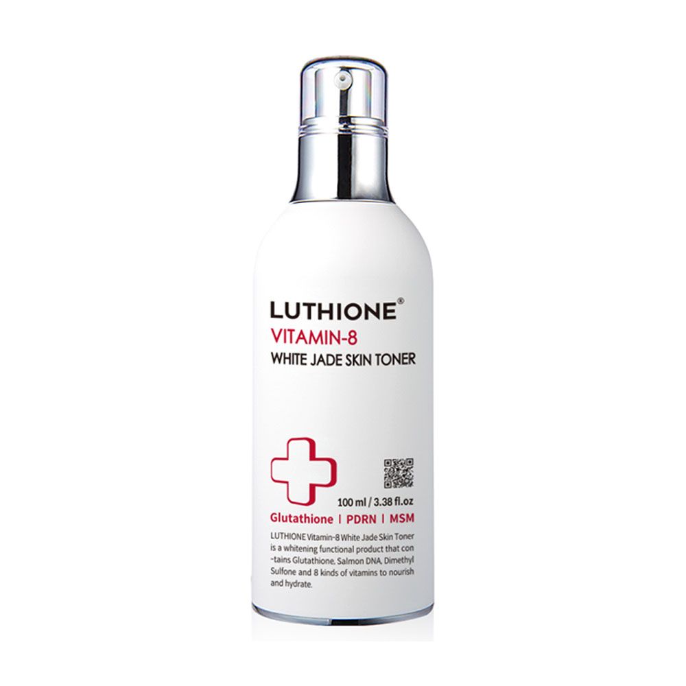 LUTHIONE Vitamin-8 White Skin Toner 100ml with Glutathione PDRN and CICA for Brightening and Barrier Repair _ Made in Korea