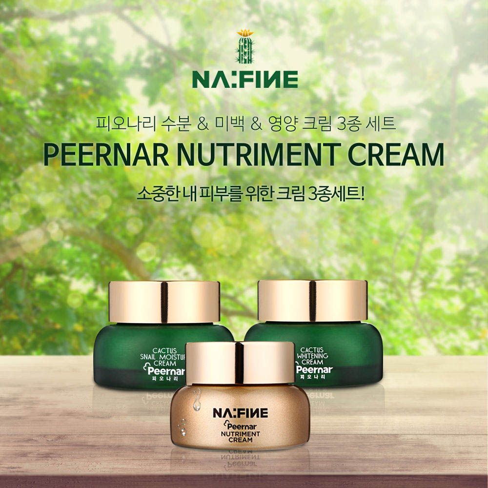 PEERNAR Cheon-nyeon-cho Thousand Year Cactus Skincare 3-Set for Intense Moisture, Brightening, and Anti-Wrinkle Elasticity _ Made in Korea