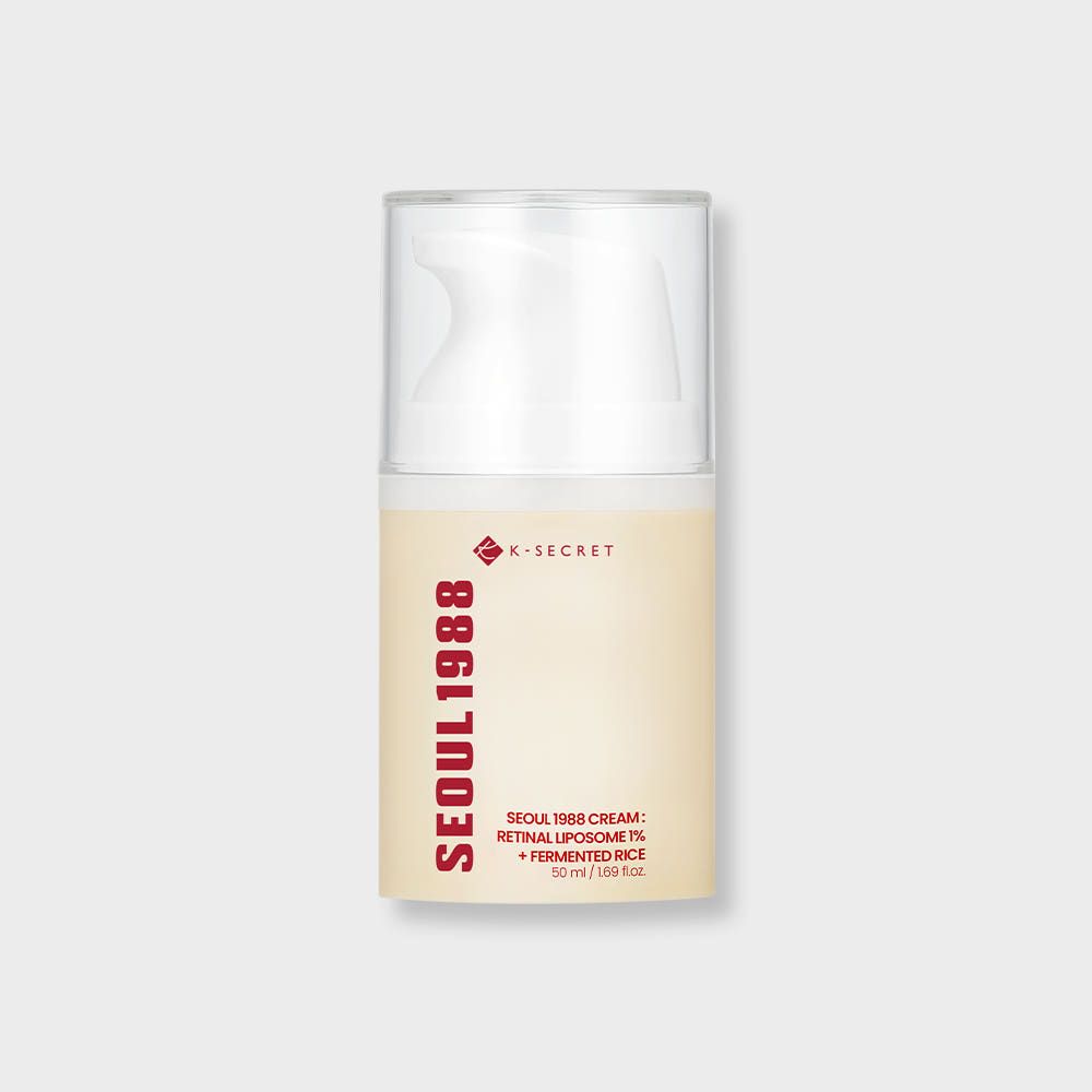 K-SECRET SEOUL 1988 Retinal Liposome 1% Fermented Rice Anti-Aging Wrinkle Pore Cream 50ml _ Made in Korea