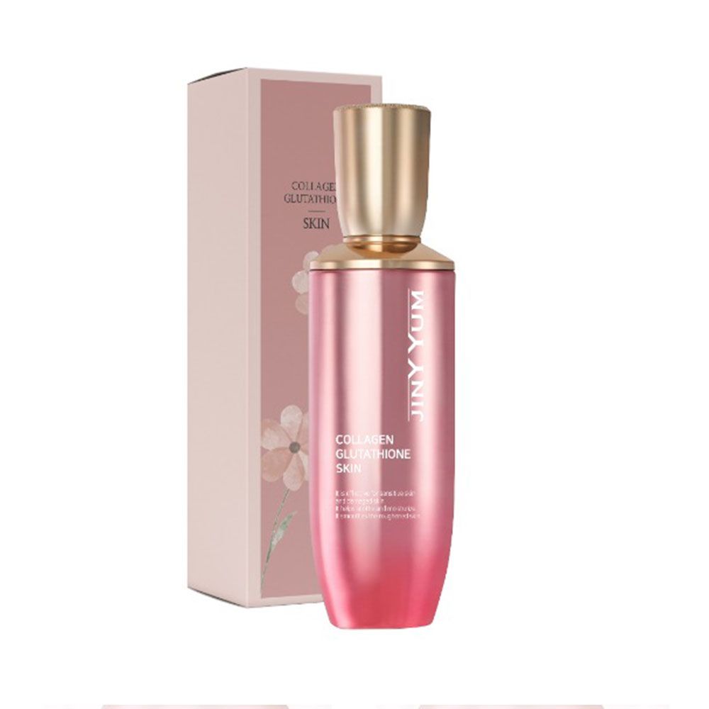 JINYYUM Collagen Glutathione Skin Toner 120ml for Radiant Elasticity Glowing Complexion and Pore Tightening Care _ Made in Korea 