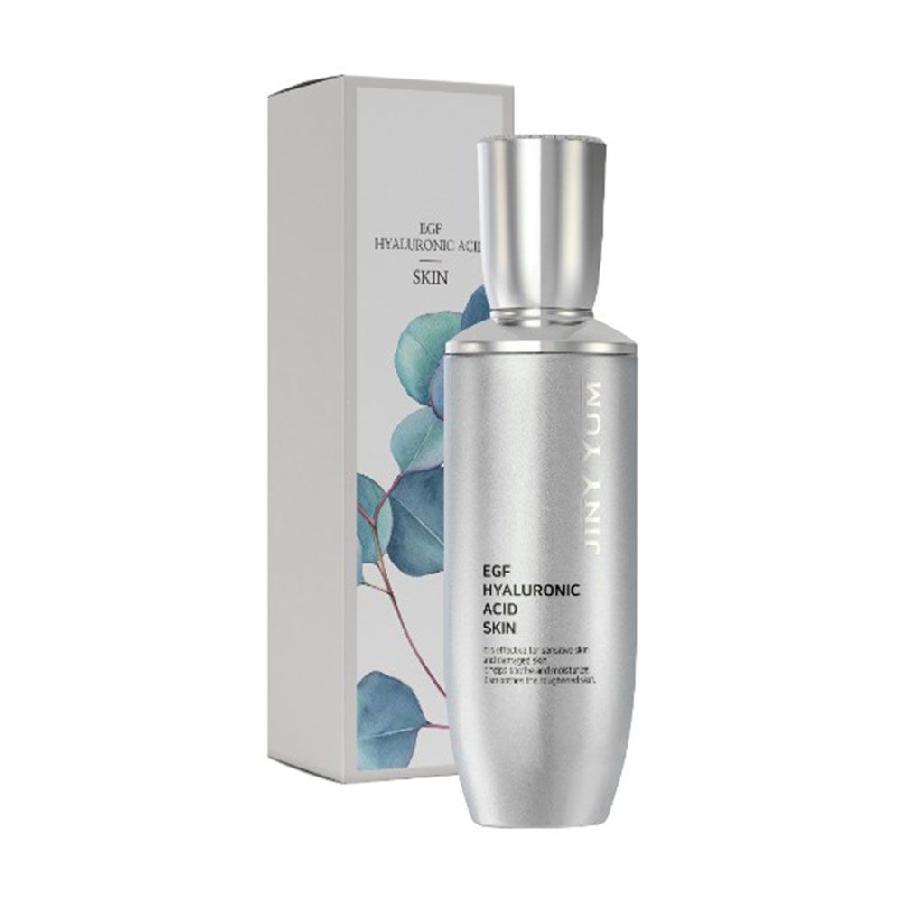 JINYYUM Allantoin Skin 120ml Mela Solution for Radiant Hydration and Anti-Aging Brightening Facial Toner _ Made in Korea 