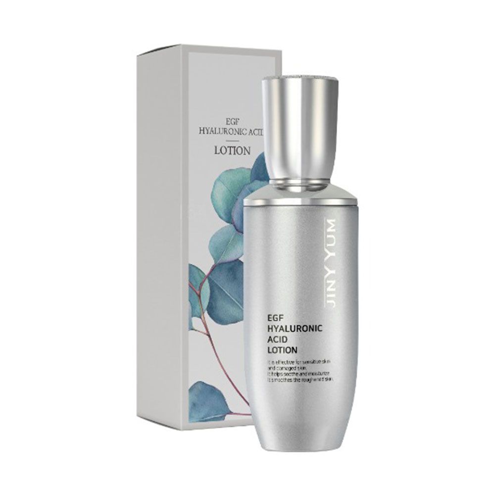 JINYYUM EGF Hyaluronic Acid Lotion 100ml Moisture Growth Solution for Balancing Hydration Brightening and Wrinkle Improvement _ Made in Korea