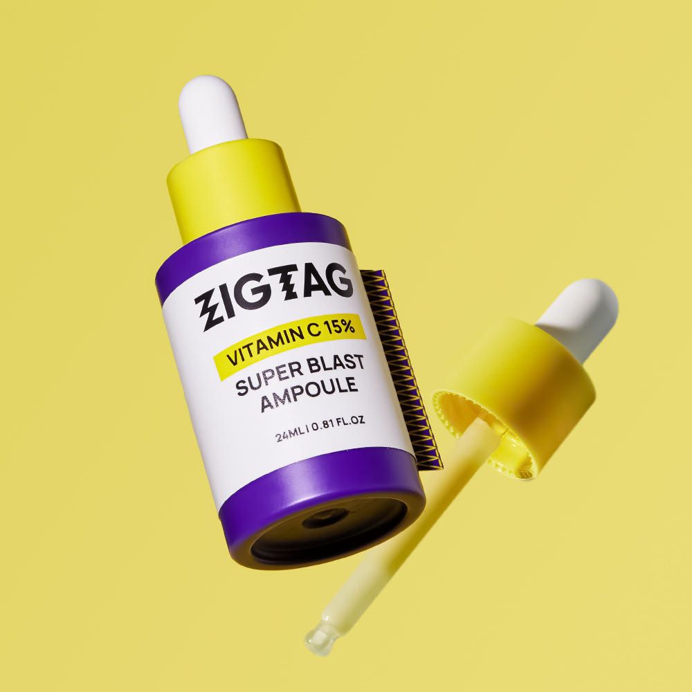 ZIGTAG Pure Vitamin C 15% Super Blast Ampoule Brightening Cica Serum 24ml _ Made in Korea