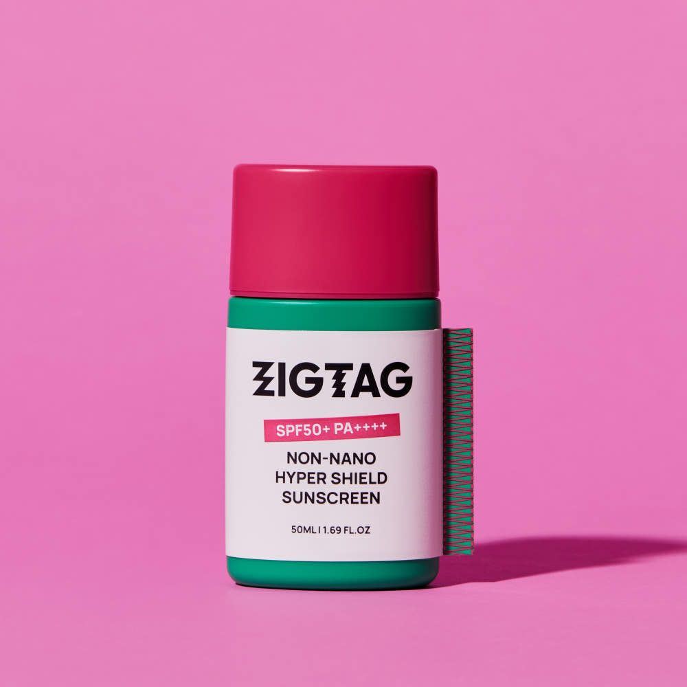 ZIGTAG Non-Nano Hyper Shield Sunscreen SPF50+ PA++++ Sebum Control Tone-Up Sensitive Skin Physical Sunscreen 50ml _ Made in Korea