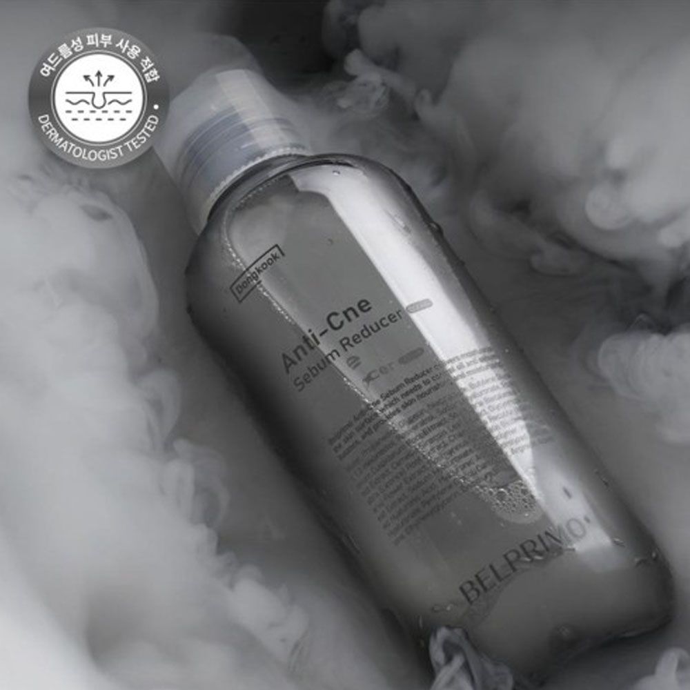 BELPRIMO Anti-Cne Sebum Reducer 300ml Professional Pore Care Toner for Oily and Acne-Prone Skin _ Made in Korea