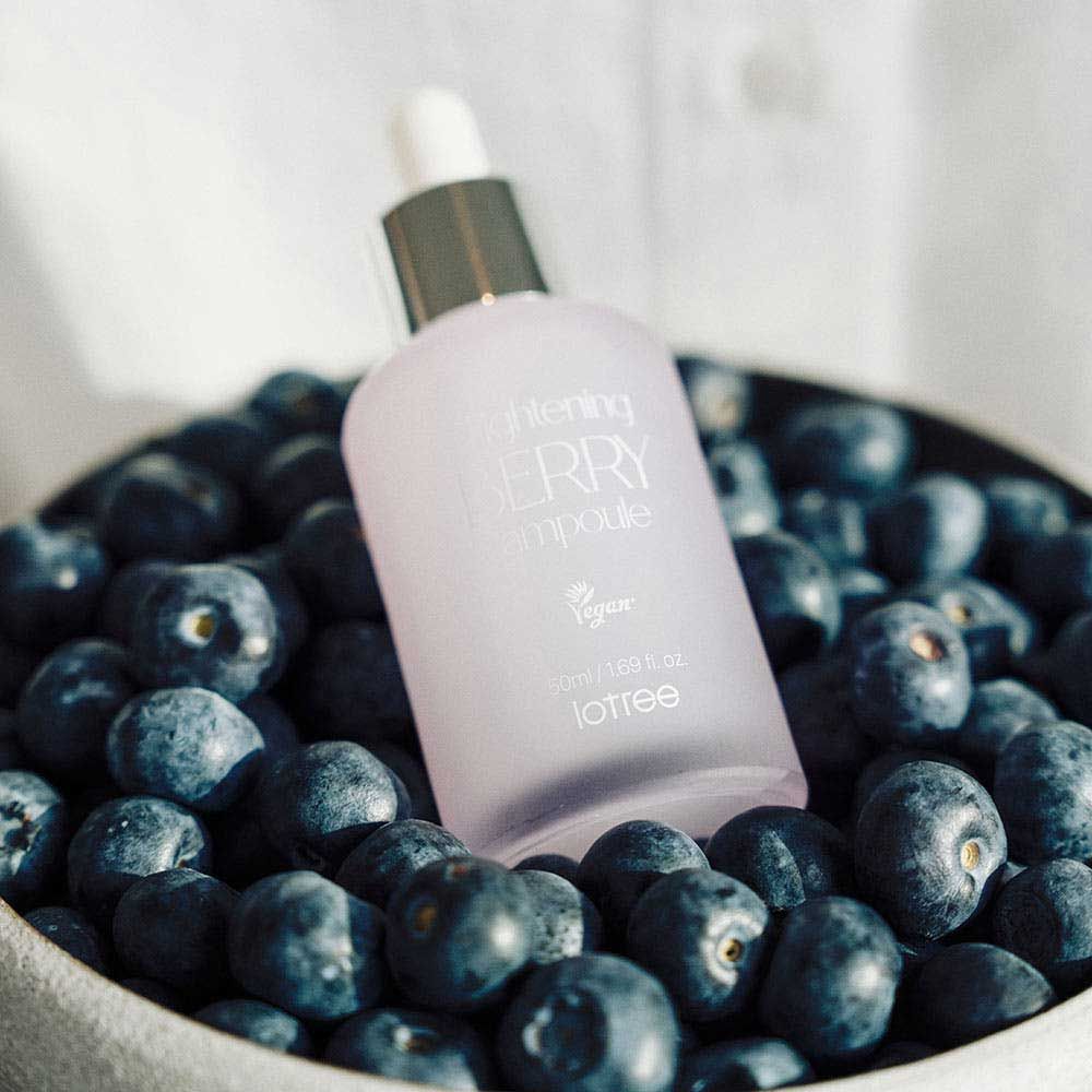 LOTREE Tightening Berry Ampoule 3D Pore Minimizing Lifting and Firming Antioxidant Vegan Skin Care 30ml Made in Korea