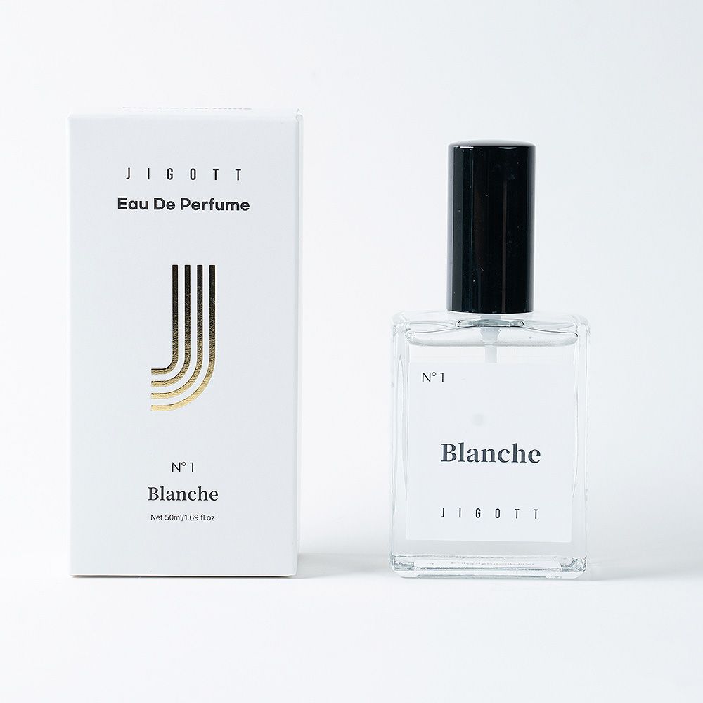 JIGOTT N° 1 Blanche Eau De Perfume 50ml Clean Musk Floral Perfume _ Made in Korea