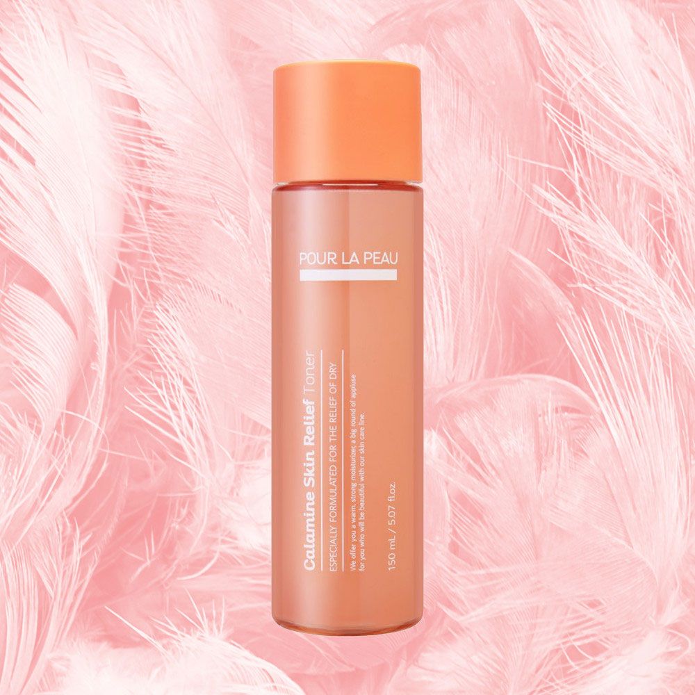 POUR LA PEAU Calamine Skin Relief Toner 150ml Sensitive Trouble Skin Soothing Sebum Control K-Beauty _ Made in Korea
