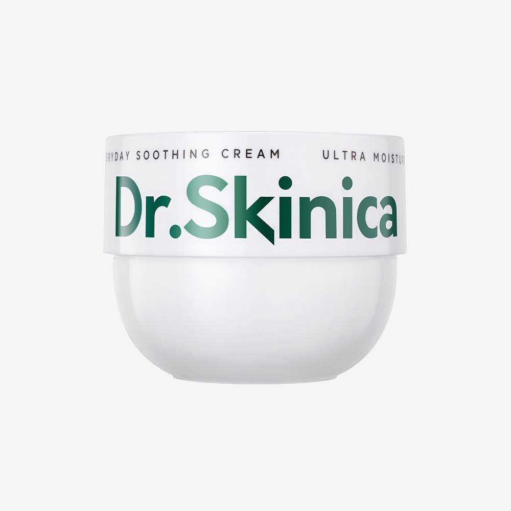 JAMINKYUNG Dr Skinica Everyday Soothing Cream Aloe Vera Cooling Gel Relief Face Body Moisturizer Large Capacity 300ml _ Made in Korea
