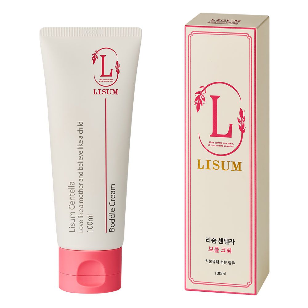 LISUM Centella Cica Baby Boddle Cream 100ml Newborn Botanical 5 Oils Deep Moisture _ Made in Korea