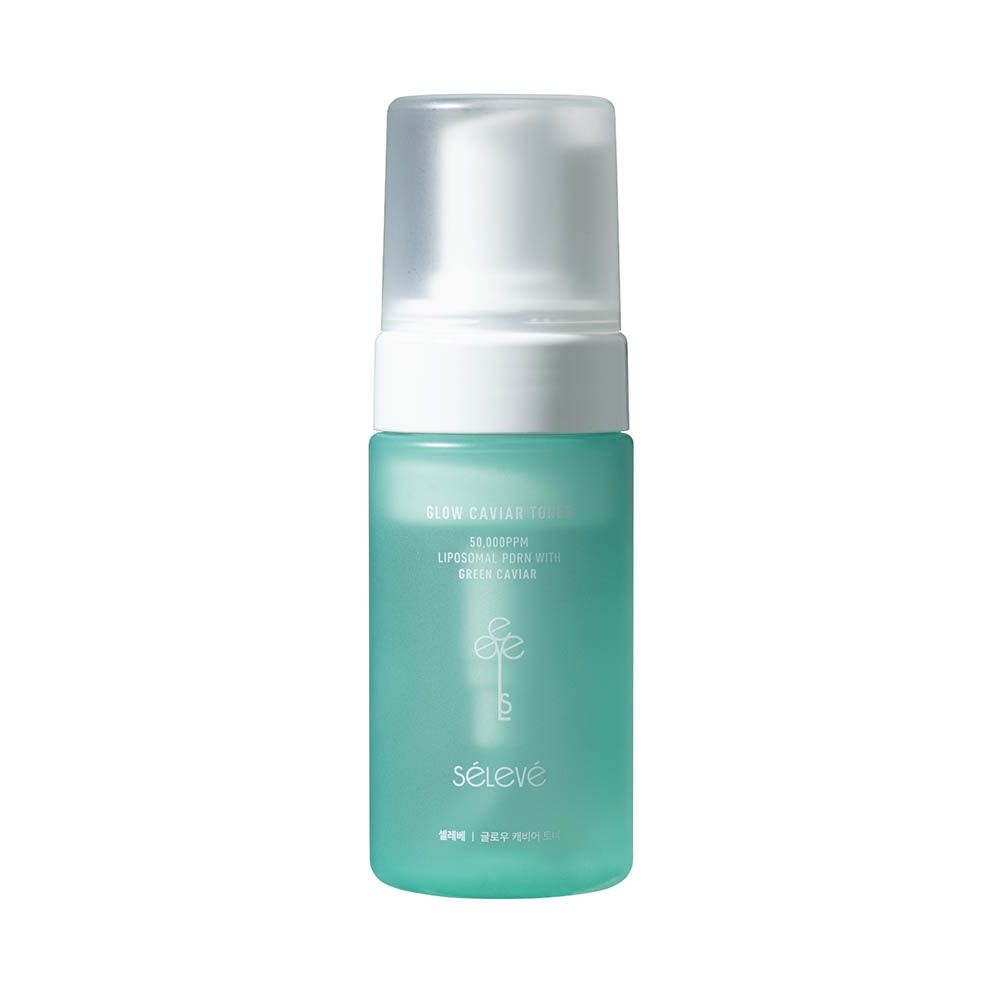 셀레베 글로우 캐비어 PDRN 버블 토너 100ml 광채 보습 탄력 피부장벽 진정 스킨 _ 국내생산