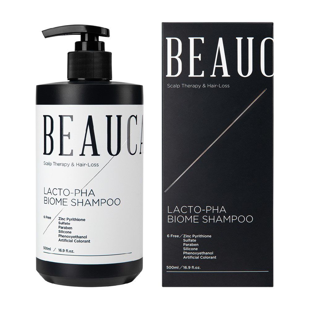 BEAUCAN LACTO-PHA BIOME SHAMPOO 500ml Anti Hair Loss Scalp Barrier Care _ Made in KOREA
