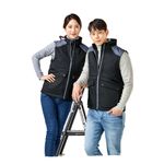 [Heidi] PW-V51 winter vest, internal windshield_office wear, workwear, group vest, uniform