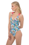 [69SLAM] Women's Bahamas Tally One Piece Swimsuit, Women's Swimwear, Beachwear _ Free Bra Pad
