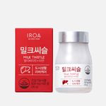 [Green Friends] IROA Milk Thistle _ 60 Tablets, 1 Month Supply, Silymarin, with Vitamins and Zinc, Support Healthy Liver and Liver Function _ Made in Korea