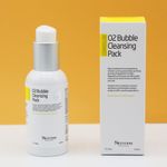 [Skindom] Korean Oxygen Bubble Cleansing Pack 120ml - Deep Cleansing and Moisture Care-Made in Korea