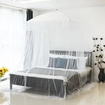 [Gallery Deco] Euraffian Style Canopy Mosquito Net Modern Luxury Frills