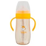 IBYEOL Friends New Premium PPSU Weighted Straw Cup 260ml for Toddlers Anti-Colic Leak-Proof BPA-Free Safe MANGO _ Made in KOREA