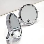 [Star Corporation] HJ-74 Silver Magnifying Mirror_Mirror, Hand Mirror, Magnifying Mirror, Double Sided Mirror, Tabletop Mirror, Javara Bathroom Mirror, Fashion Mirror