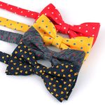 MAESIO BOW7017 Bow Tie – Business, Office Look, Tuxedo, Solid Knit for Wedding & Party _ Made in KOREA  