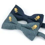 MAESIO BOW7036 Bow Tie – Business, Office Look, Tuxedo, Wedding, Party _ Made in KOREA