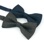 MAESIO BOW7039 Solid Bow Tie – Business, Office Look, Tuxedo, Wedding, Party _ Made in KOREA