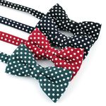 MAESIO BOW7058 Solid Bow Tie – Business, Office Look, Tuxedo, Wedding, Party _ Made in KOREA