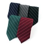 [MAESIO] KCT0007 Fashion Stripe Necktie 8cm 5Color _ Men's Ties Formal Business, Ties for Men, Prom Wedding Party, All Made in Korea
