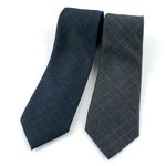 [MAESIO] KCT0040 Fashion Check  Necktie 8cm 2Color _ Men's Ties, Formal Business, Ties for Men, Prom Wedding Party, All Made in Korea