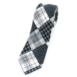 [MAESIO] KCT0179 Fashion Check Patchwork NeckTie 8cm 1Color _ Men's Tie, Business Office Look, Wedding Party,Made in Korea,