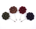 [MAESIO] BTN9087 Boutonniere(Big size) _ Boutonniere for Men with Pins, Groom and Best Man Boutonniere for Wedding Ceremony Anniversary, Formal Dinner Party, Made in Korea