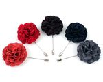 [MAESIO] BTN9111 Boutonniere _ Boutonniere for Men with Pins, Groom and Best Man Boutonniere for Wedding Ceremony Anniversary, Formal Dinner Party, Made in Korea