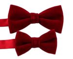 [MAESIO] BOW7031 BowTie set _ Pre-tied bow ties Formal Tuxedo for Adults & Children,  For Men Boys, Business Prom Wedding Party, Made in Korea