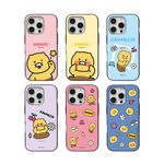 S2B KAKAO FRIENDS Say CHEESE iPhone Magnetic Card Case – Card Slot, Magnetic Closure, Stand Function - Made in Korea