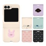 S2B JUST4YOU ART MagSafe Card Bumper Case Samsung Galaxy Z Filp6 – MagSafe Case, Wireless Charging, Card Holder, Full-Cover Auto Hinge, Camera Protection - Made in Korea