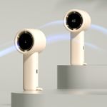 [S2B]  VIPFAN V05 Ultra-Lightweight Carabiner Portable Fan Powerful yet quiet breeze with BLDC motor, equipped with smart LED display, and finely adjustable 100-speed wind control