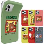 [S2B] LINE Friends Brown House Soft Case_Anti-shock, anti-scratch, Double structure, high-resolution printing_Made In Korea