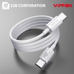 [S2B] VIPFAN PD Fast Charging Cable P2 Cable_PD Fast Charging Cable, Data Transfer, Type-C to Type-C_Made in Korea