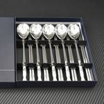 [HAEMO] Living Turtle Spoon Set Silver (5-Person Set) – Elegant Design & High-Quality Stainless Steel _ Made in Korea