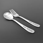  [HAEMO] Happy Winking Kids Spoon & Fork  – Adorable Character Design That Makes Mealtime Fun, Made in Korea