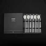  [HAEMO] 316L Hammer Spoon & Chopsticks 5 Set – Premium Textured Design, Medical-Grade Stainless Steel, Made in Korea