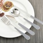 [HAEMO] Bonitto (Gray) Spoon, Chopsticks, Fork, Knife _ Reusable Stainless Steel, Korean Chopsticks Spoon _ Made in KOREA