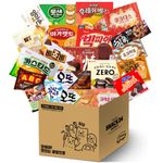 [Wefun] Snack24 Popular Snack 21-Pack Large Korean Snack Box – 2-Week Office, Pantry & Gift Set