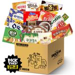 [Wefun] Snack24 Seok Manager’s Favorite 16-Pack Korean Snack Box – Perfect for Office, Pantry & Gifts